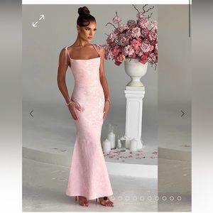 Babyboo Whitney Maxi Dress - Blush